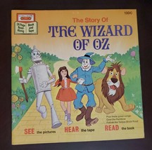 THE STORY OF THE WIZARD OF OZ 24 PAGE READ ALONG BOOK Only  DISNEY 1978 ... - £7.65 GBP