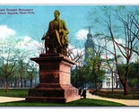 William Seward Monument Madison Square New York City NY NYC UNP  DB Post... - $2.92