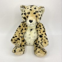 Cheetah Build A Bear Plush BAB Seated Heavy Spotted WWF Stuffed Animal 12&quot; - £11.96 GBP