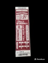 Arkansas Razorbacks Alabama Crimson Tide Baseball Ticket Baum Stadium 2018 - $11.88