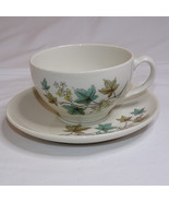 Vintage Carefree True China By Syracuse Woodbine 1 Cup And 1 Saucer Pret... - $13.50