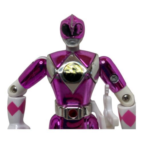 Pink Ranger 1995 1995 Bandai Mighty Morphin Power Rangers PINK Ranger Metallic Action ...