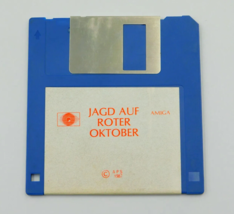 Amiga JAGD AUF Roter Oktober 3.5” Disk Only Vintage Computer PC Game 1987 - £10.38 GBP