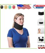 Adjustable Soft Foam Neck Support Brace with Cervical Collar - Black, Sm... - $608.16 MXN