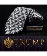 DONALD TRUMP~ SIGNATURE COLLECTION CHECKER TIE - $1,859.57 MXN