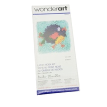 Wonderart Latch Hook Kit Tweet Bird #426235 8 x 8 Canvas Rug Yarn Included - $14.83