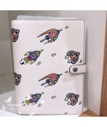 NWT Coach Cosmic Notebook With Space Rocket Print Silver / Chalk Multi - $107.91