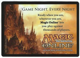 Magic the Gathering MTG Online Game Night Token Promo Tip Card 2013 - €2,52 EUR