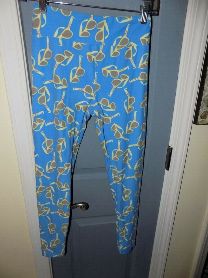 Lularoe Sunglasses Blue Leggings Size OS Women&#39;s EUC - $23.00