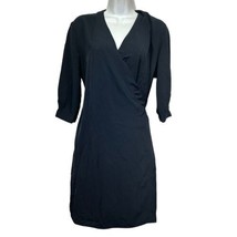 Everlane The Japanese GoWeave Blue Wrap Dress Size 0 - £31.04 GBP