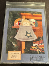 Greener Pastures - Cinnamon Stick Angel  Folk Art Christmas Ornament - Used - £4.25 GBP