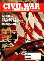 Civil War Times Illustrated Magazine Sept/Oct 1989 Rebel General&#39;s Secret Memoir - £6.14 GBP