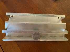 Vintage aluminum SPICE rack, double shelf VGUC - £20.03 GBP