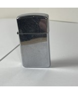 Vintage Zippo Slim 1984 Needs Flint Replacement Insert - £11.08 GBP