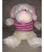 Pink &amp; White Easter Bunny with Shirt - $9.90