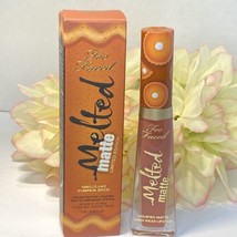 Too Faced Melted Matte Liquid Lipstick - Pumpkin Spice - Full Size NIB F... - $17.77