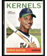 2013 Topps Heritage Minor League #100 Byron Buxton Rookie - $2.85