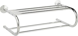 Honey-Can-Do Bathroom Towel Rack Towel Shelf With Double Towel, 09207 Ch... - $44.99