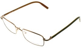 Romeo Gigli Optical Eyewear Frame Unisex Rectangular Gold Green RG26504 - £65.46 GBP