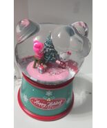Happy Holiday Hello Kittly and Friends Spinning Water Waterglobe - $836.55 MXN