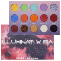Isabel Bedoya ILLUMINATI x ISA Matte Glitter Holographic Eyeshadow Palette NEW - £9.53 GBP