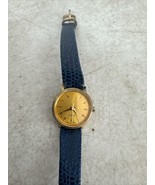 Vintage Quartz Japan Movt Ladies Wristwatch Gold Tone Needs Battery - £14.05 GBP