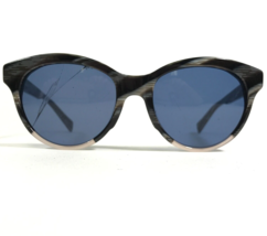 Warby Parker Sunglasses Frames PIPER 944 Black Grey Horn Round 54-18-140 - £52.16 GBP