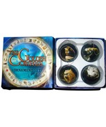 4 2007 THE GOLDEN COMPASS Christmas Ornaments Set Movie Promotion NIB MI... - €17,13 EUR