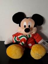 Holiday Mickey Mouse Plush from The Disney Store 2010 - $12.79