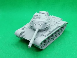 1/72 scale - German M47 Patton medium tank (round muzzle break), NATO, 3D print - £7.86 GBP