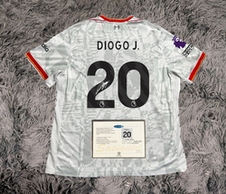 Liverpool 24/25 Third Special TRIBUTE Jersey/Shirt Diogo Jota SIGNED - C... - $1,772.39 MXN