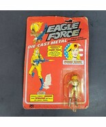 Vintage 1981 Mego Eagle Force Die Cast Figure Goldie Hawk Unpunched Card - €42,11 EUR