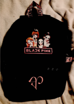 Girls 15in  Backpack Lisa Rose JISOO Jennie Kawaii  Bag Casual New - $19.75