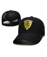 Embridered Ferrari Trucker hat black - $29.99