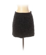 J CREW Womens Solid Black Organza Ribbon Mini Skirt - Size Zero - $545.52 MXN