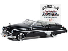 1949 Buick Roadmaster Rivera Convertible Black &quot;Busted Knuckle Garage Car Det... - £12.32 GBP