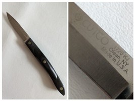 Cutco 1720 KJ  3&quot; Blade Paring Knife Classic Brown Swirl Handle USA - $38.60