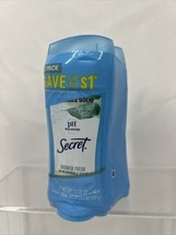 2pack Secret pH Balanced Clean SHower Fresh Invisible Solid Antiperspirant 2.6oz - £6.78 GBP