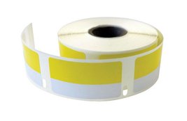 Centurion Cs Gen-3r Dymo Bin Tag Label, White/Yellow, 1-1/8 in X 2 in - $77.13
