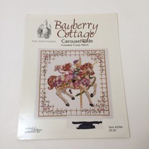 Carousel Ride Cross Stitch Pattern Book Bayberry Cottage - £7.77 GBP
