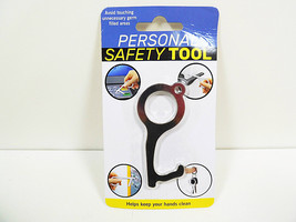 Door Opener Tool No Touch Handheld Opening Device Key Chain Personal Saf... - $6.79