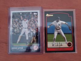 2015 Topps 2003 Bowman Derek Jeter New York Yankees Lot of 2 HOF - £2.39 GBP