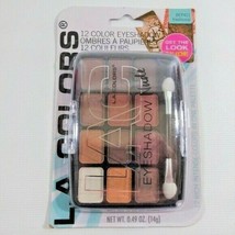 L.a. Colors Expressions - 12 Color Eyeshadow Traditional New - $14.99
