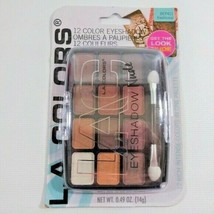 L.a. Colors Expressions - 12 Color Eyeshadow Traditional New - £11.96 GBP