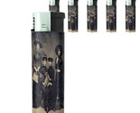 Vintage Witchcraft Witches D1 Lighters Set of 5 Electronic Refillable Bu... - $15.79