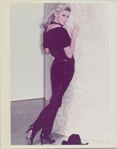 Olivia Newton-John full length 1970&#39;s 8x10 photo wearing black outfit seductive - £7.47 GBP