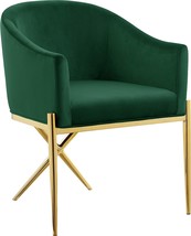 Meridian Furniture Xavier Collection Modern | Contemporary Velvet Upholstered - £217.36 GBP