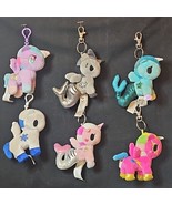 Tokidoki Plush Keychain Clip Lot of 6 Unicorno Mermicorno Sharkbite Ceru... - $52.78