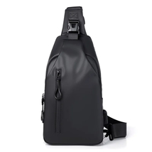 1 Men&#39;s Large Capacity Usb Charging Multifunctional Chest Bag Fashion Simple  - £15.17 GBP