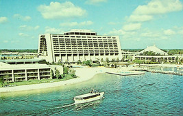 Disney World Postcard - Contemporary Resort Hotel (1980) - Unused - $8.59